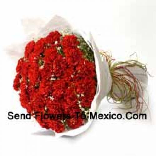 Special 36 Red Carnations