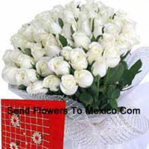 100 Dreamy White Roses