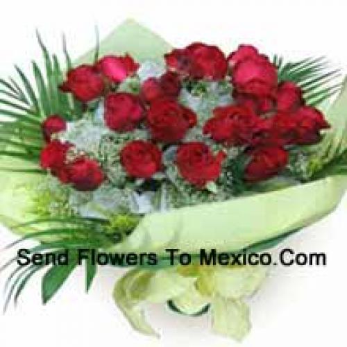 Elegant Cute 12 Red Roses